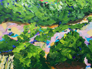 Original art for sale at UGallery.com | Valley Vineyard by Allan P. Friedlander | $600 | acrylic painting | 18' h x 24' w | photo 4