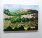 Original art for sale at UGallery.com | Valley Vineyard by Allan P. Friedlander | $600 | acrylic painting | 18' h x 24' w | thumbnail 3
