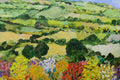 Original art for sale at UGallery.com | Garden on the Hilltop by Allan P. Friedlander | $600 | acrylic painting | 18' h x 24' w | thumbnail 4