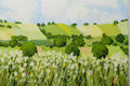 Original art for sale at UGallery.com | Early Grass by Allan P. Friedlander | $600 | acrylic painting | 18' h x 24' w | thumbnail 4