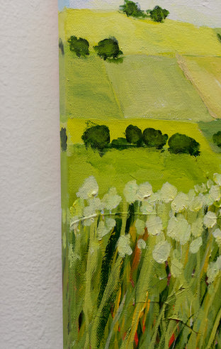 Original art for sale at UGallery.com | Early Grass by Allan P. Friedlander | $600 | acrylic painting | 18' h x 24' w | photo 2