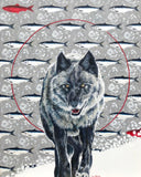 Original art for sale at UGallery.com | Fierce by Alana Clumeck | $4,500 | oil painting | 60' h x 48' w | thumbnail 1