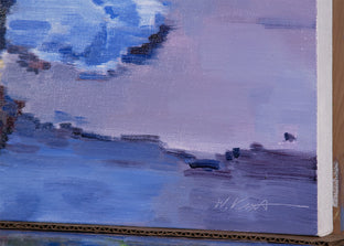 Original art for sale at UGallery.com | Two Cool Guys Walking Together In Paris by Warren Keating | $1,100 | oil painting | 30' h x 24' w | photo 3