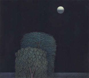 Original art for sale at UGallery.com | Full Moon by Shao Yuan Zhang | $900 | printmaking | 14' h x 16' w | photo 1