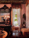 Original art for sale at UGallery.com | Afternoon Tea by Jonelle Summerfield | $500 | oil painting | 14' h x 11' w | thumbnail 1