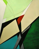 Original art for sale at UGallery.com | Abstract Landscape #11 by Paul Kirley | $900 | acrylic painting | 30' h x 24' w | thumbnail 3