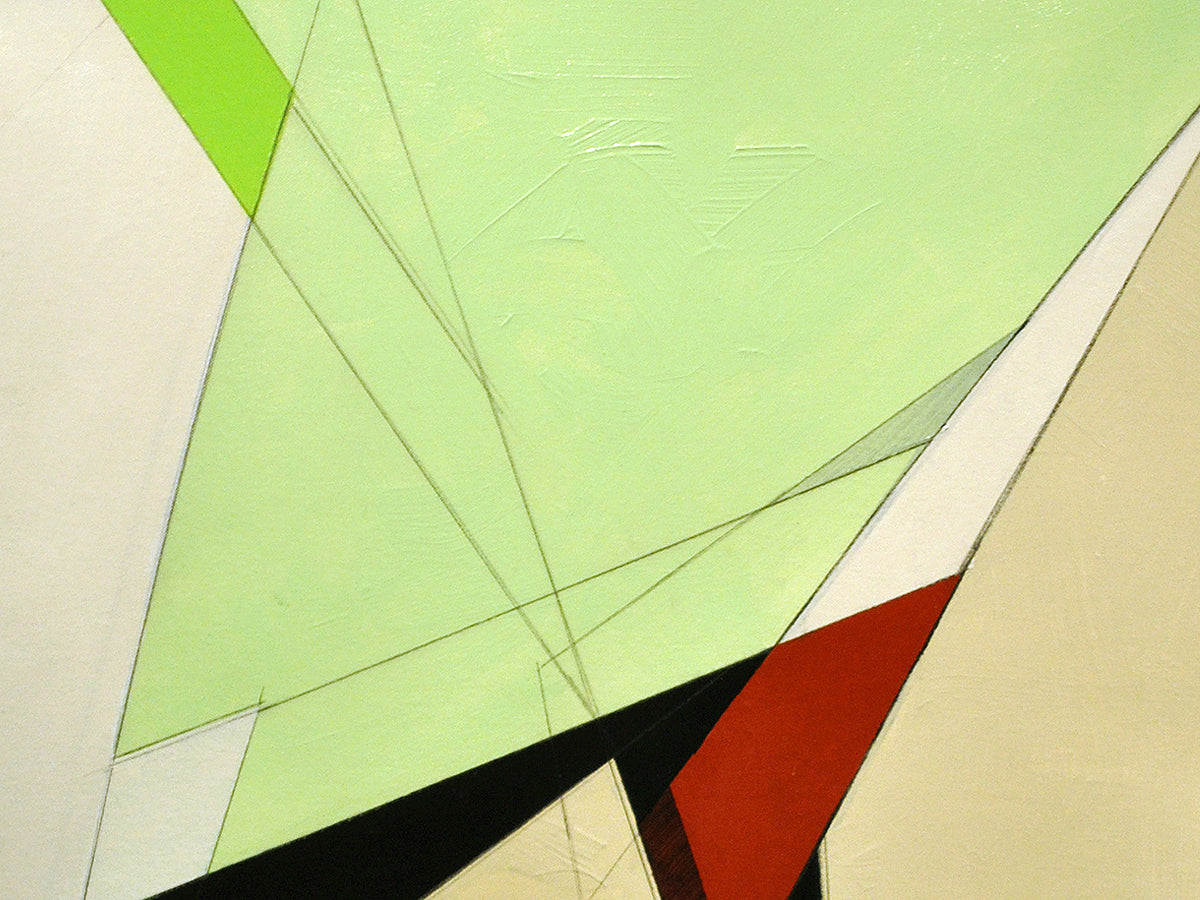 Abstract Landscape #11 by Paul Kirley |  Closeup View of Artwork 