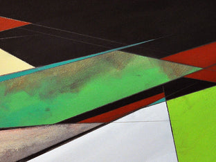 Abstract Landscape #14 by Paul Kirley |  Side View of Artwork 