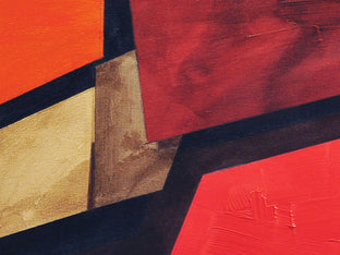 Abstract Landscape #2 by Paul Kirley |  Side View of Artwork 