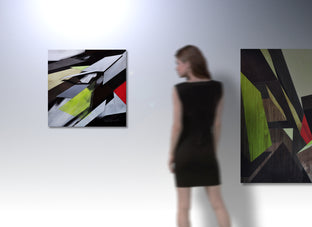 Abstract Landscape #8 by Paul Kirley |   Closeup View of Artwork 