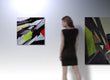 Original art for sale at UGallery.com | Abstract Landscape #8 by Paul Kirley | $800 | acrylic painting | 30' h x 30' w | thumbnail 4
