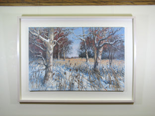 A Sense of Snow by Suzanne Massion |   Closeup View of Artwork 