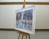Original art for sale at UGallery.com | A Sense of Snow by Suzanne Massion | $1,600 | oil painting | 32' h x 44' w | thumbnail 2