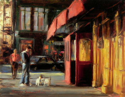 A Walk in Greenwich Village by Jonelle Summerfield | Artwork Main Image