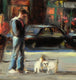 Original art for sale at UGallery.com | A Walk in Greenwich Village by Jonelle Summerfield | $600 | oil painting | 11' h x 14' w | thumbnail 4