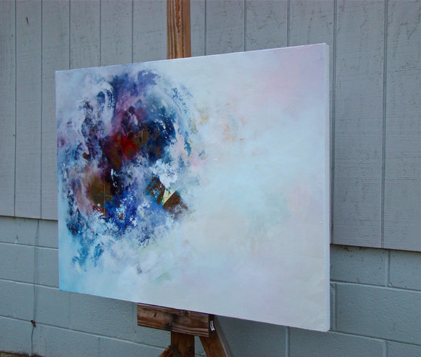 Aerials - Cell by Wes Sumrall |  Side View of Artwork 