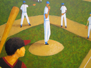 Afternoon Game by Glenn Quist |   Closeup View of Artwork 