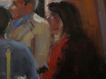 Original art for sale at UGallery.com | And Then He Told Them by Faye Vander Veer | $2,075 | oil painting | 18' h x 24' w | thumbnail 2