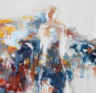 Who Are These Angels L by Naoko Paluszak |   Closeup View of Artwork 