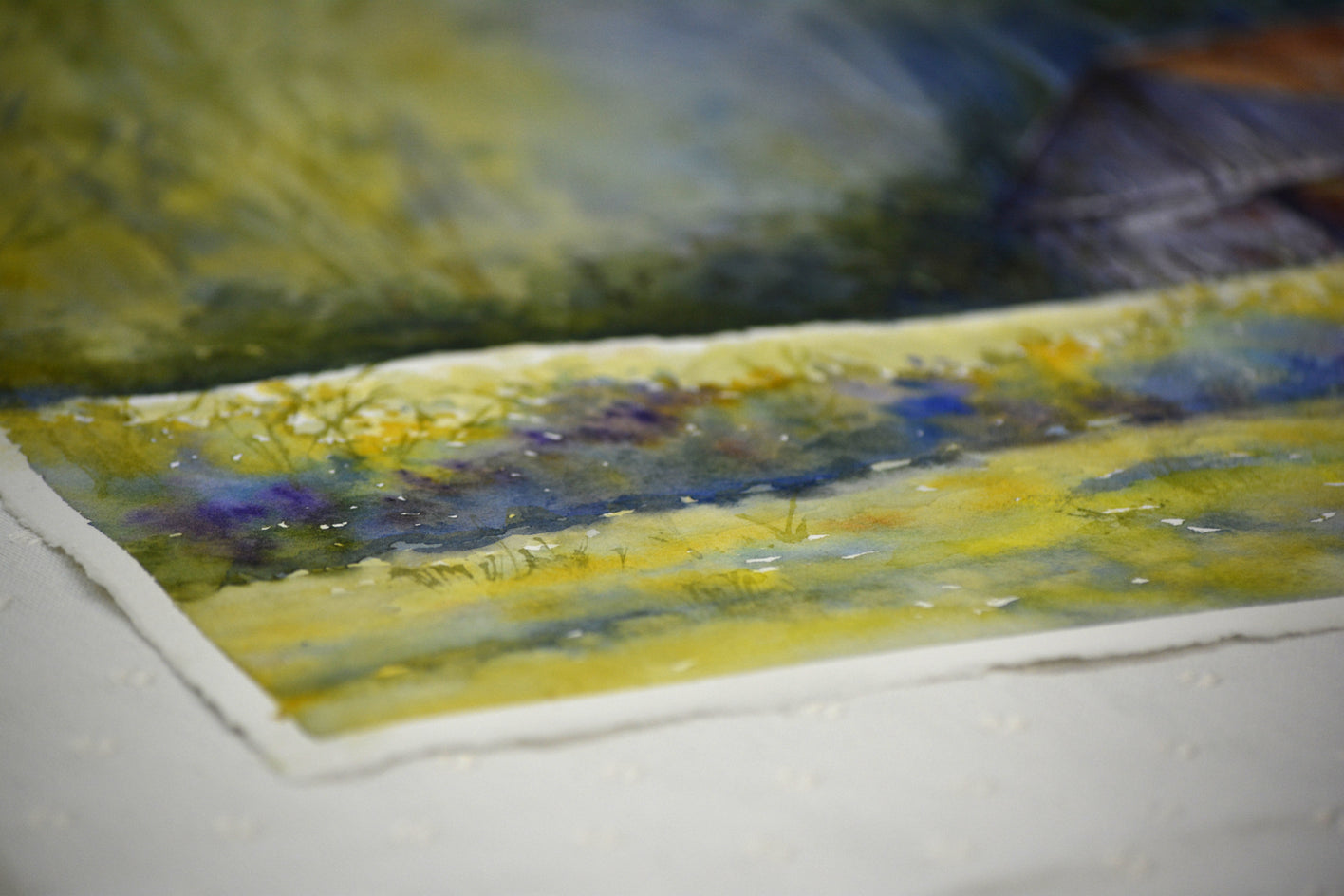 Barn in Berea 2 by Judy Mudd |  Context View of Artwork 