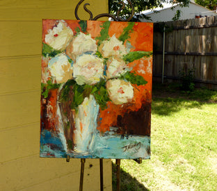 Original art for sale at UGallery.com | Beauty Among Us by Judy Mackey | $525 | oil painting | 20' h x 16' w | photo 3