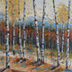 Original art for sale at UGallery.com | Birch Trees of Fall by Lisa Elley | $1,125 | oil painting | 30' h x 30' w | thumbnail 1