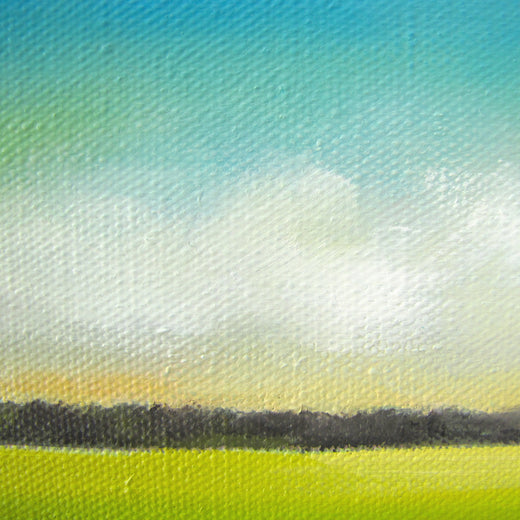 Blue Sky Marsh by Nancy Hughes Miller |  Context View of Artwork 