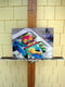 Original art for sale at UGallery.com | Bot's First Bath by Diane Flick | $1,275 | mixed media artwork | 12' h x 16' w | thumbnail 3