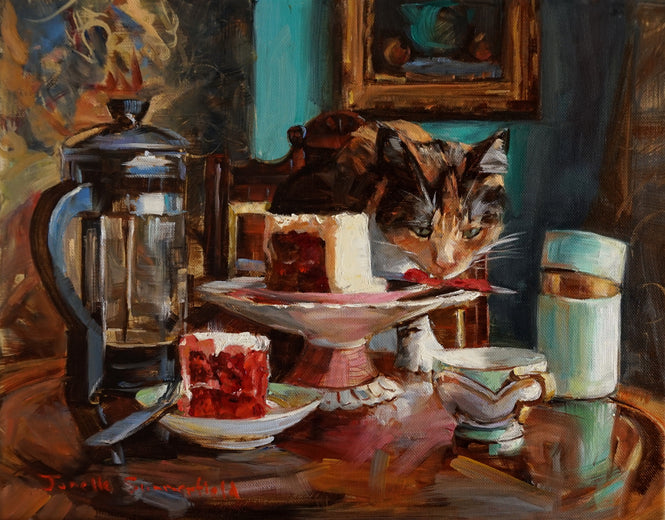 Cake Thief II by Jonelle Summerfield |  Artwork Main Image 