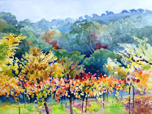 Original art for sale at UGallery.com | Canyon Confetti by Catherine McCargar | $375 | watercolor painting | 12' h x 16' w | photo 1