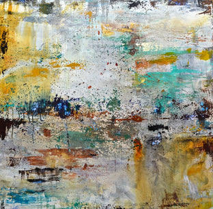 Original art for sale at UGallery.com | Canyon Wall by DL Watson | $3,075 | acrylic painting | 36' h x 36' w | photo 1