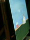 Original art for sale at UGallery.com | On a Moonlit Night by Sharon France | $725 | acrylic painting | 12' h x 16' w | thumbnail 4