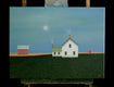 Original art for sale at UGallery.com | On a Moonlit Night by Sharon France | $725 | acrylic painting | 12' h x 16' w | thumbnail 3