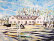 Original art for sale at UGallery.com | Courtney's Commission by Chris Wagner | $3,000 | acrylic painting | 30' h x 40' w | thumbnail 2