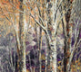 Original art for sale at UGallery.com | Chipmunk Playground by Tatiana Iliina | $525 | acrylic painting | 20' h x 16' w | thumbnail 2