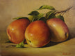 Original art for sale at UGallery.com | Apples by Nikolay Rizhankov | $375 | oil painting | 14.1' h x 17.3' w | thumbnail 1
