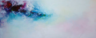 Original art for sale at UGallery.com | Selah - Cataclysm II by Wes Sumrall | $4,250 | oil painting | 23' h x 57' w | photo 1