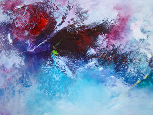 Original art for sale at UGallery.com | Selah - Cataclysm II by Wes Sumrall | $4,250 | oil painting | 23' h x 57' w | photo 3