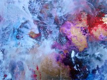 Original art for sale at UGallery.com | Aerials - Cell by Wes Sumrall | $3,675 | mixed media artwork | 36' h x 48' w | thumbnail 4