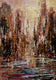 Original art for sale at UGallery.com | Streets of Heaven by Tatiana Iliina | $325 | acrylic painting | 14' h x 10' w | thumbnail 4