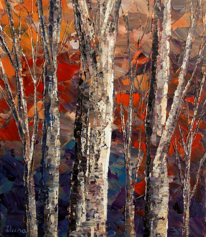 Squirrels Treehouse by Tatiana Iliina |  Context View of Artwork 
