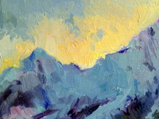 Original art for sale at UGallery.com | Mountains in the Fall (Caucasus) by Suren Nersisyan | $700 | oil painting | 18' h x 24' w | photo 4