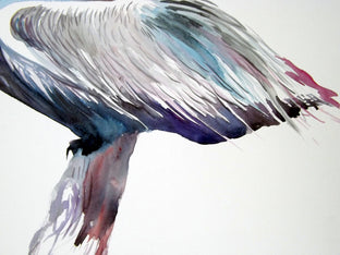 Original art for sale at UGallery.com | Pelican by Suren Nersisyan | $400 | watercolor painting | 18' h x 24' w | photo 3