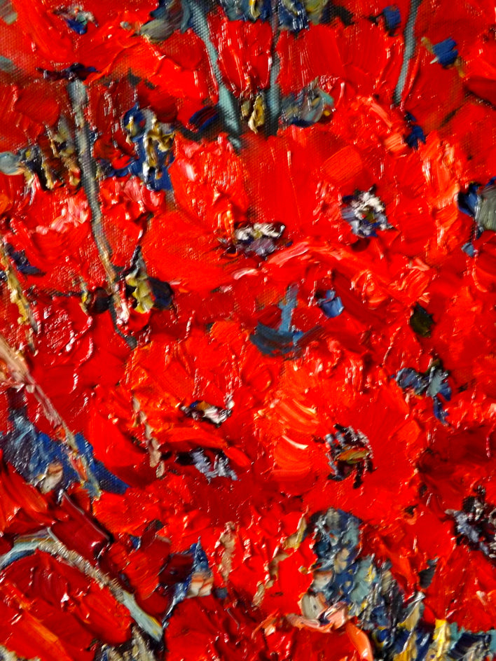 Field of Poppies by Suren Nersisyan |  Context View of Artwork 