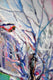 Original art for sale at UGallery.com | Winter in Old Town by Suren Nersisyan | $650 | oil painting | 27' h x 19' w | thumbnail 2