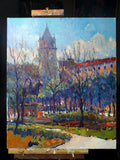 Original art for sale at UGallery.com | Morning in the Park (Washington DC) by Suren Nersisyan | $750 | oil painting | 24' h x 20' w | thumbnail 3