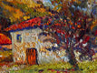 Original art for sale at UGallery.com | Old House, Summer by Suren Nersisyan | $325 | oil painting | 11' h x 14' w | thumbnail 4