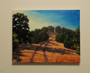 Original art for sale at UGallery.com | Forgotten Trail by Steven Guy Bilodeau | $450 | oil painting | 11' h x 14' w | photo 3