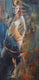Original art for sale at UGallery.com | Of Darkness and Light by Patrick Soper | $1,900 | oil painting | 24' h x 12' w | thumbnail 1