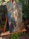 Original art for sale at UGallery.com | Of Darkness and Light by Patrick Soper | $1,900 | oil painting | 24' h x 12' w | thumbnail 3